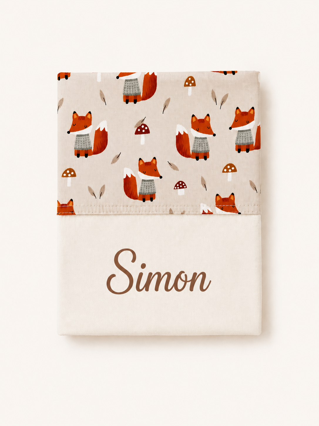 Protège carnet santé - Renard 🦊