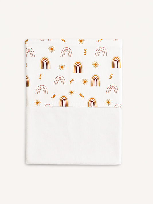 Protège carnet santé - Arc-en-ciel boho 🌈